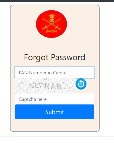 Hamraaz Password Reset Step - 3
