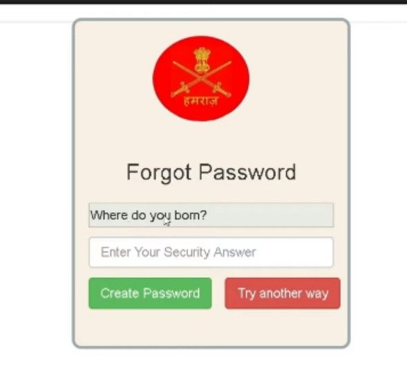 Hamraaz Password Reset Step - 4